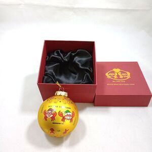 New Mr & Mrs Crab Seafood Restaurant Gold Christmas Ornament Let's Be Together